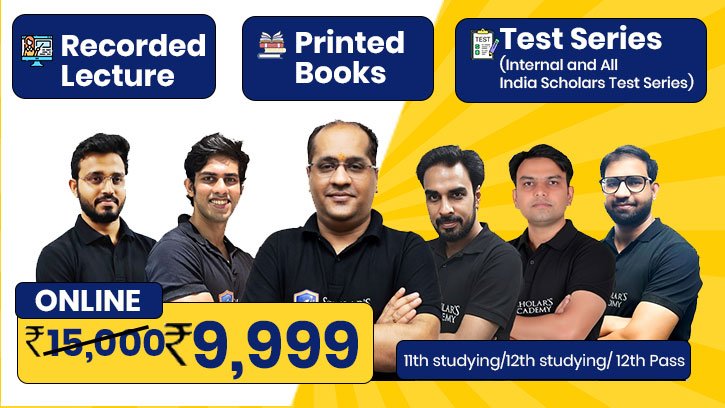 Recorded Lectures + Printed Books + Test Series